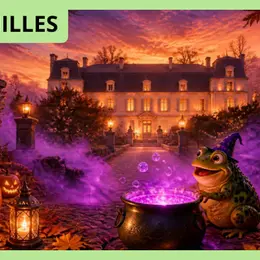 Parcours conté au Château Citran - Sam et Mélusine fêtent Halloween