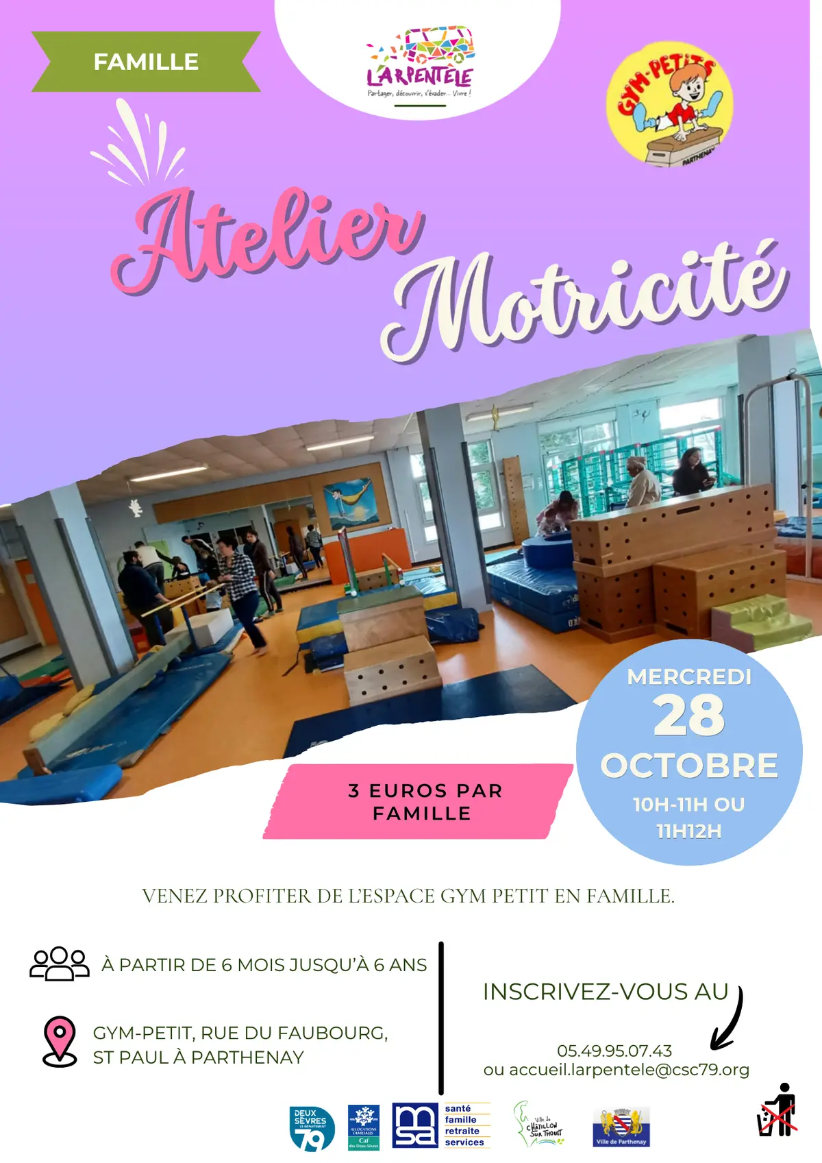Parcours de motricité
