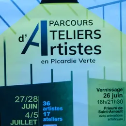 Parcours de portes ouvertes d'ateliers d'artistes en Picardie verte
