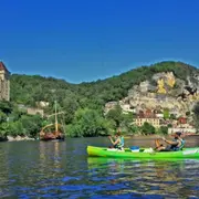 Parcours en canoë de 16 km à La Roque-Gageac (24)