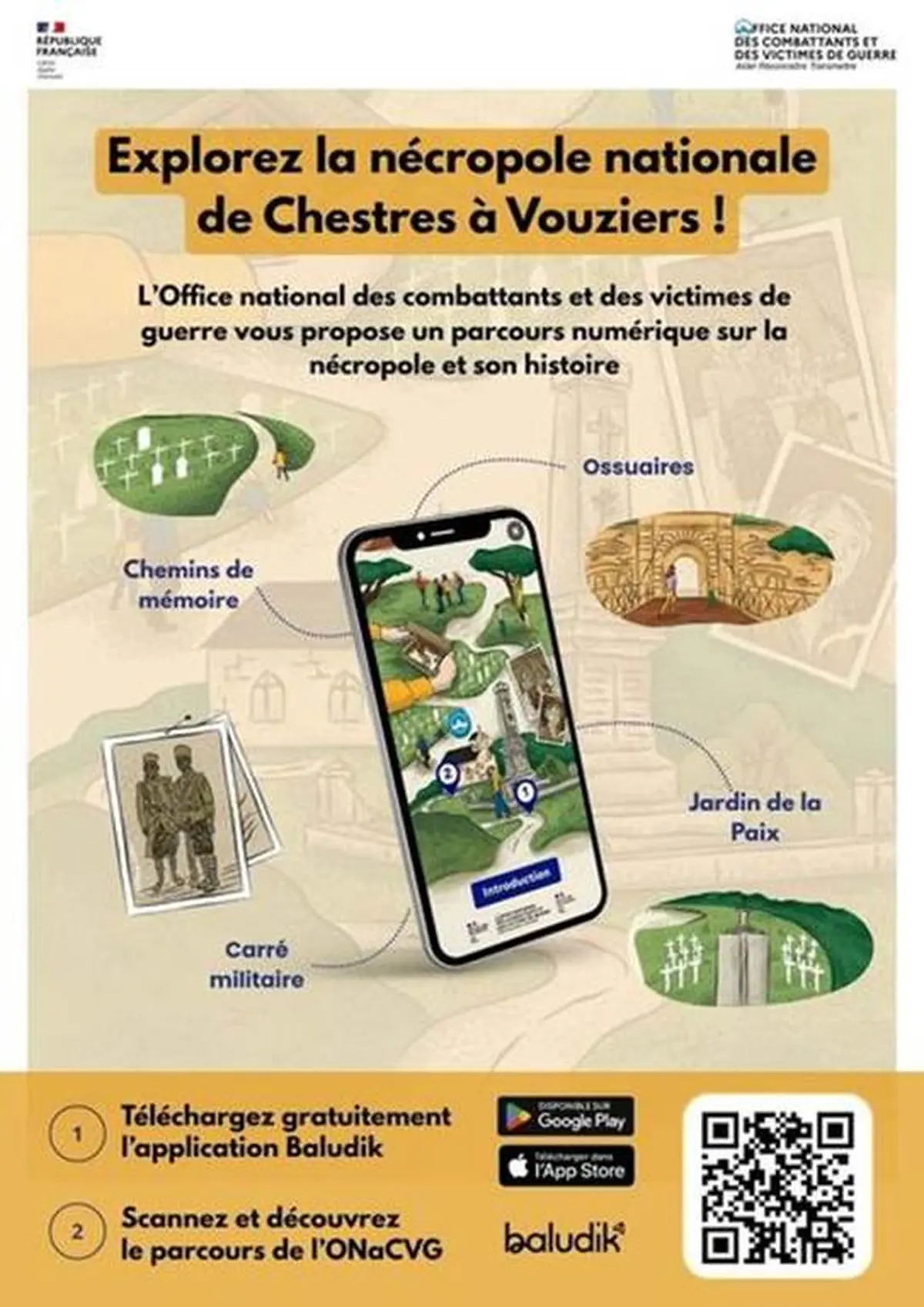 Parcours ludique : À la découverte de la Nécropole Nationale de Chestres