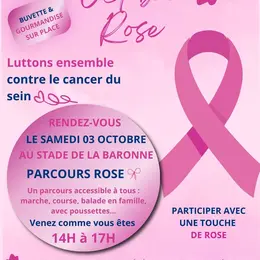 Parcours Rose à Thilouze