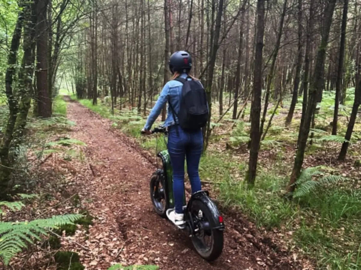 Parcours sportif 1h30 en trottinette à Bagnoles de l'Orne (61)