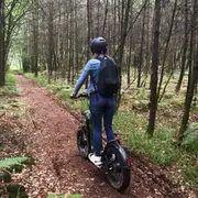 Parcours sportif 1h30 en trottinette à Bagnoles de l'Orne (61)