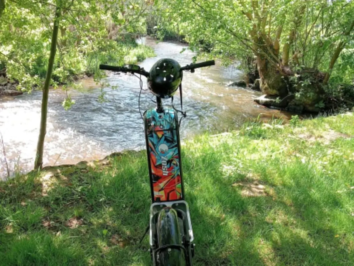 Parcours sportif 3h en trottinette à Bagnoles de l'Orne (61)