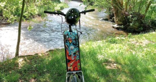 Parcours sportif 3h en trottinette &agrave; Bagnoles de l'Orne (61)