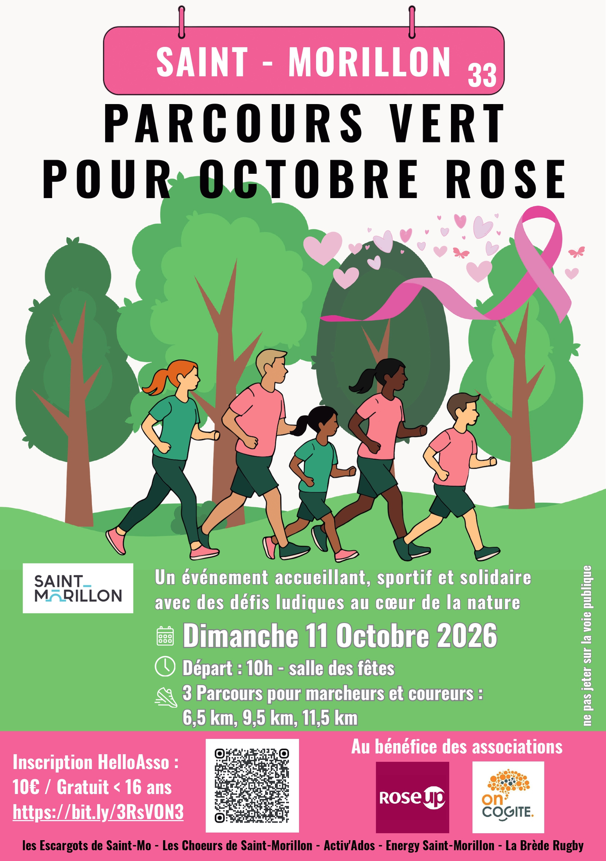 Parcours Vert pour Octobre Rose 2026