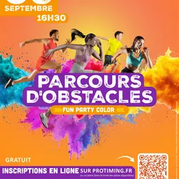 Parcurs d'obstacles - Fun party color