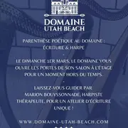 Parenthèse poétique au Domaine : Écriture & Harpe