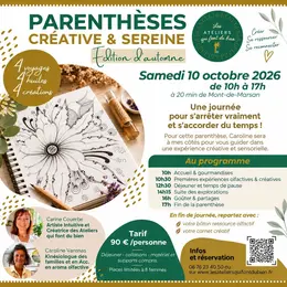 Parenthèses créatives et sereines