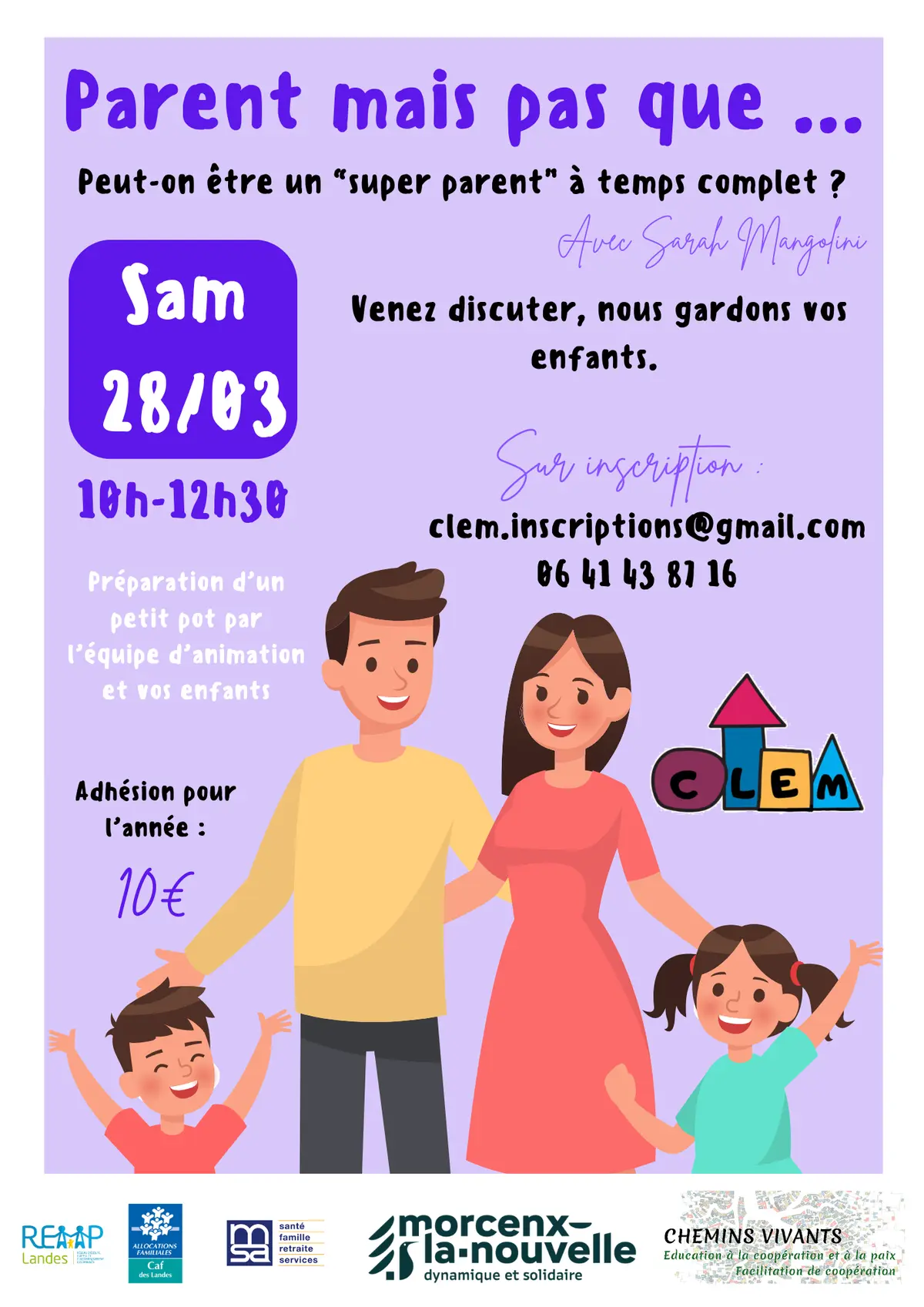 Parents mais pas que ...