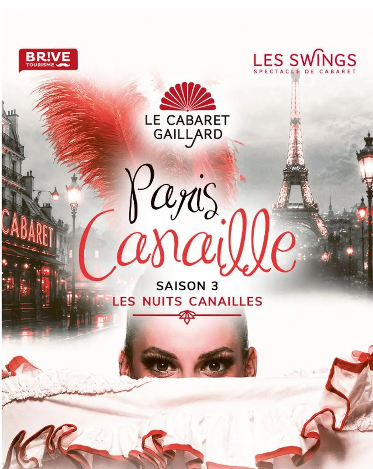 Paris Canaille Saison 3 diner spectacle-Diner spectacle (Le Cabaret Gaillard)