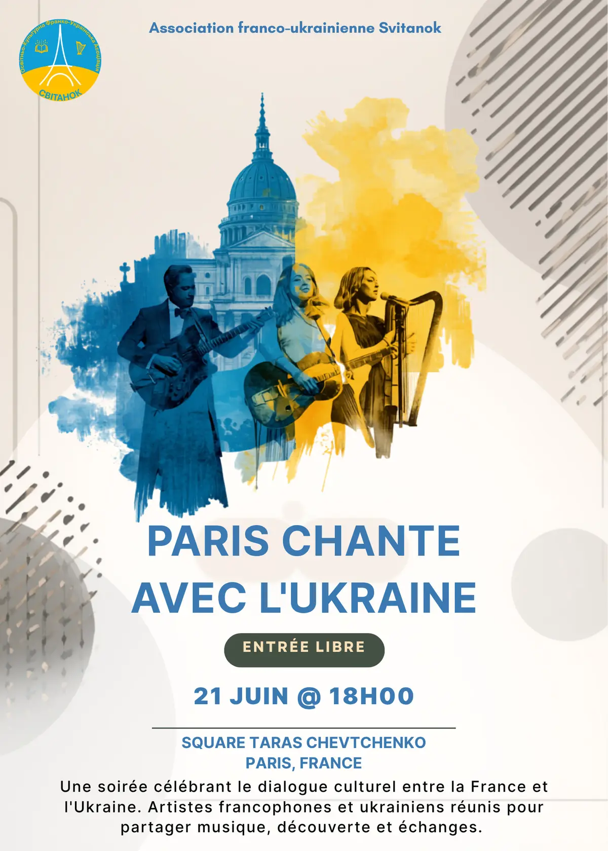 Paris chante avec l'Ukraine