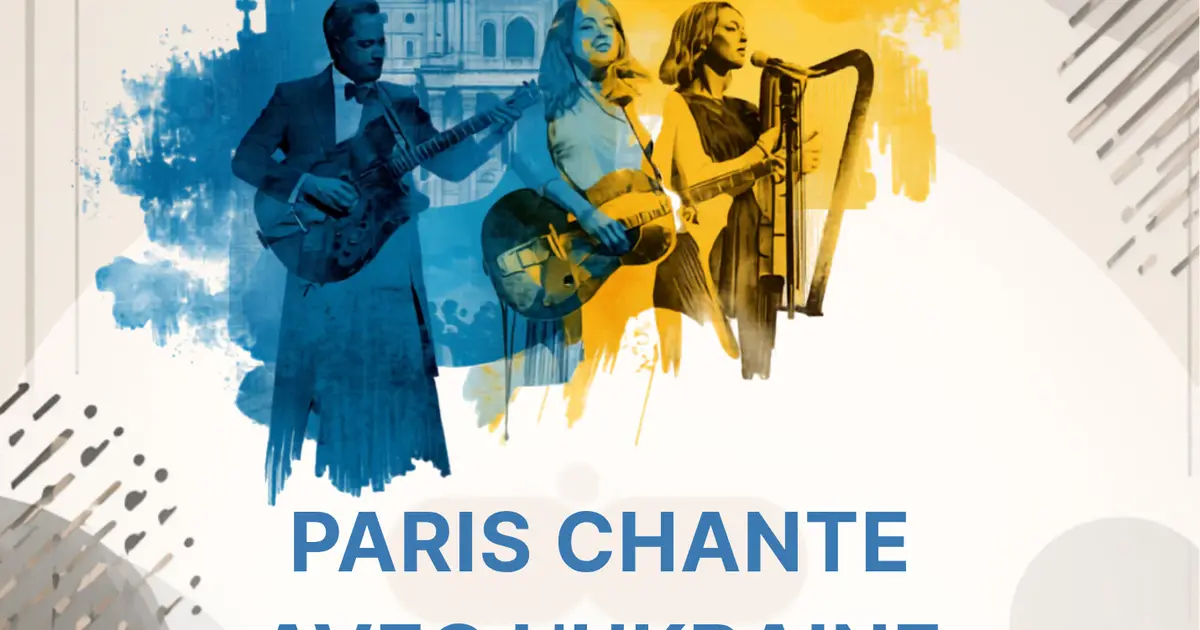Paris chante avec l'Ukraine