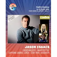 Jason Isaacs sera au Paris Manga le 14 mars 2026 DR