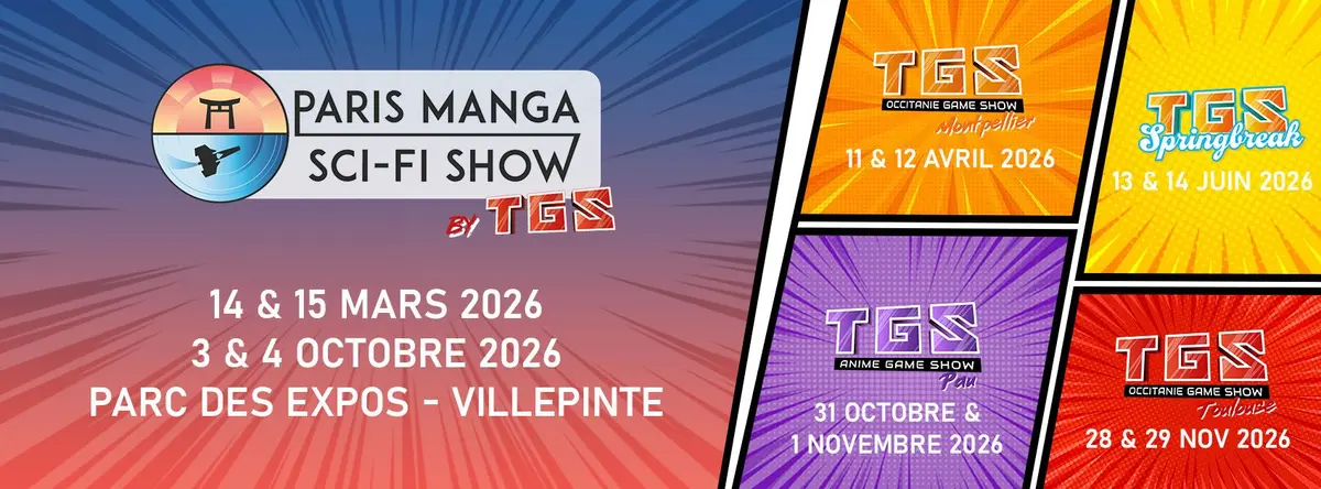 Les dates des salons TGS en 2026