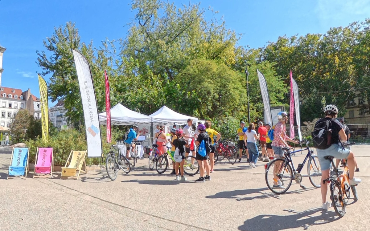 Venez faire votre départ sur notre stand, une collation vous sera proposé !