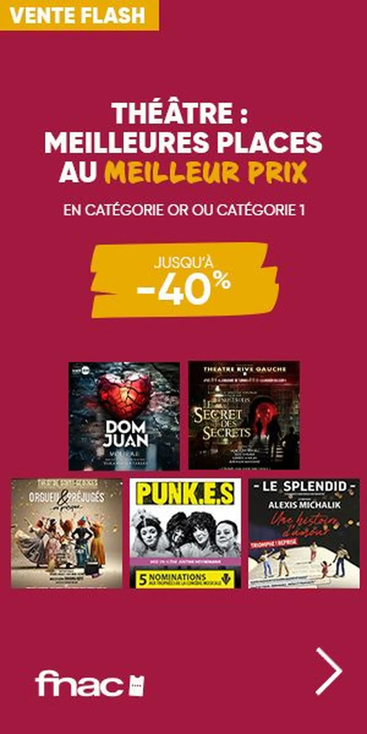 Paris : vos places de théâtre à des prix cassés !