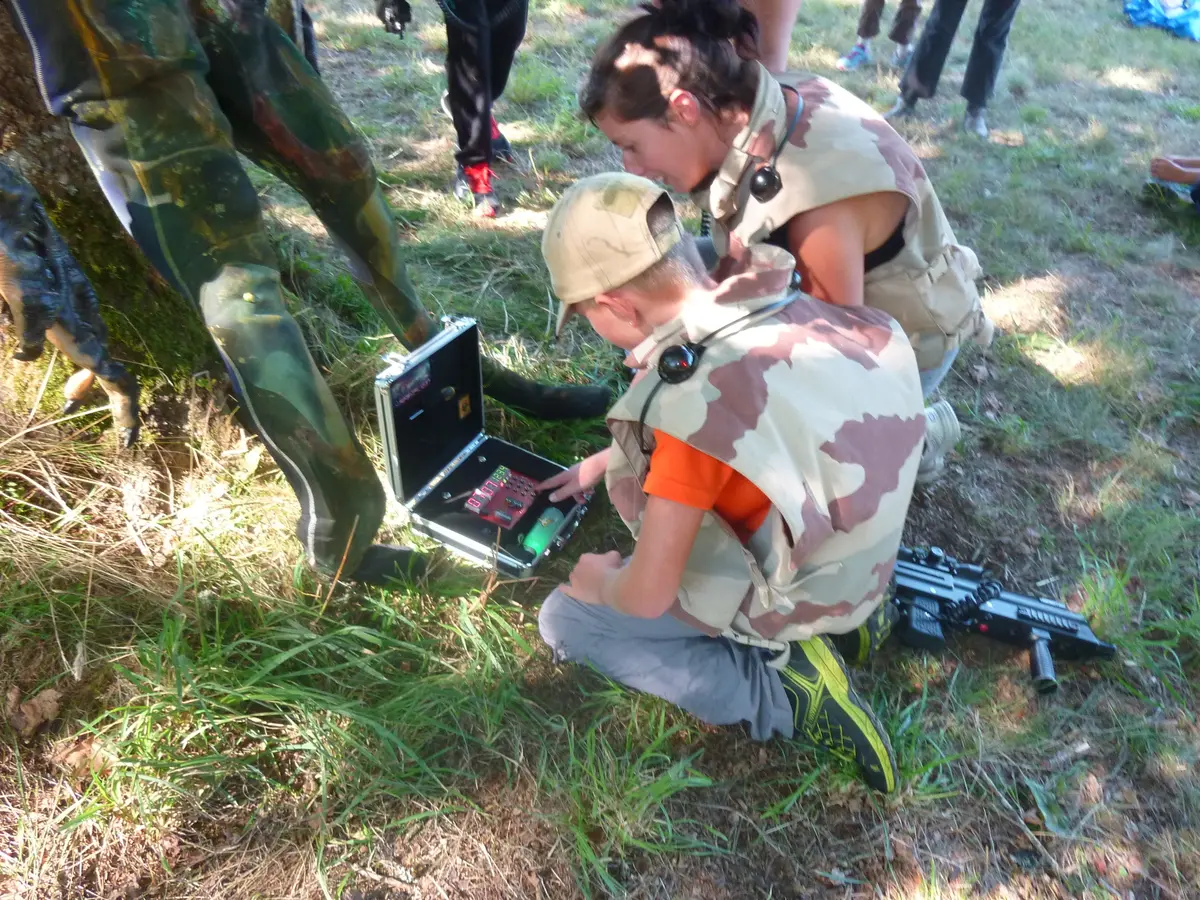 Parkattak, Laser game en extérieur