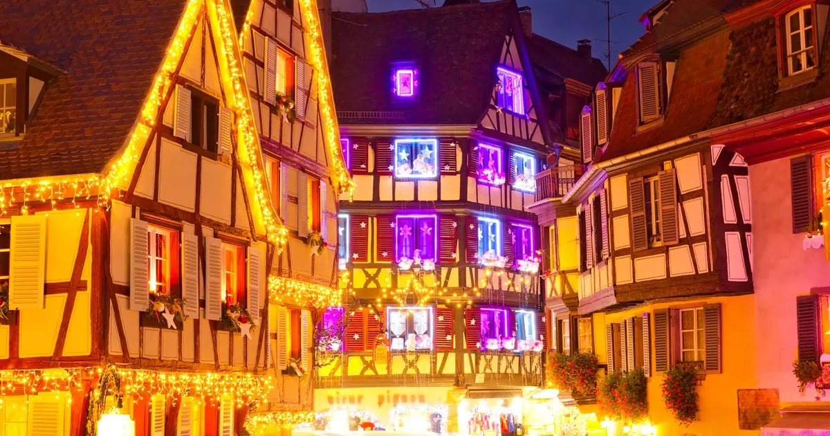 Vous accédez facilement au marché de Noël de Colmar grâce au parking relais.