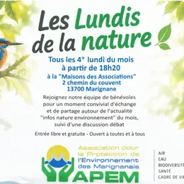 Partage et débat : Les lundis de la nature
