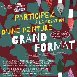 Participez à la création d'une peinture grand format