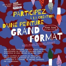 Participez à la création d'une peinture grand format