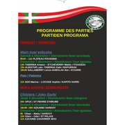 Partie de pelote : Chistera