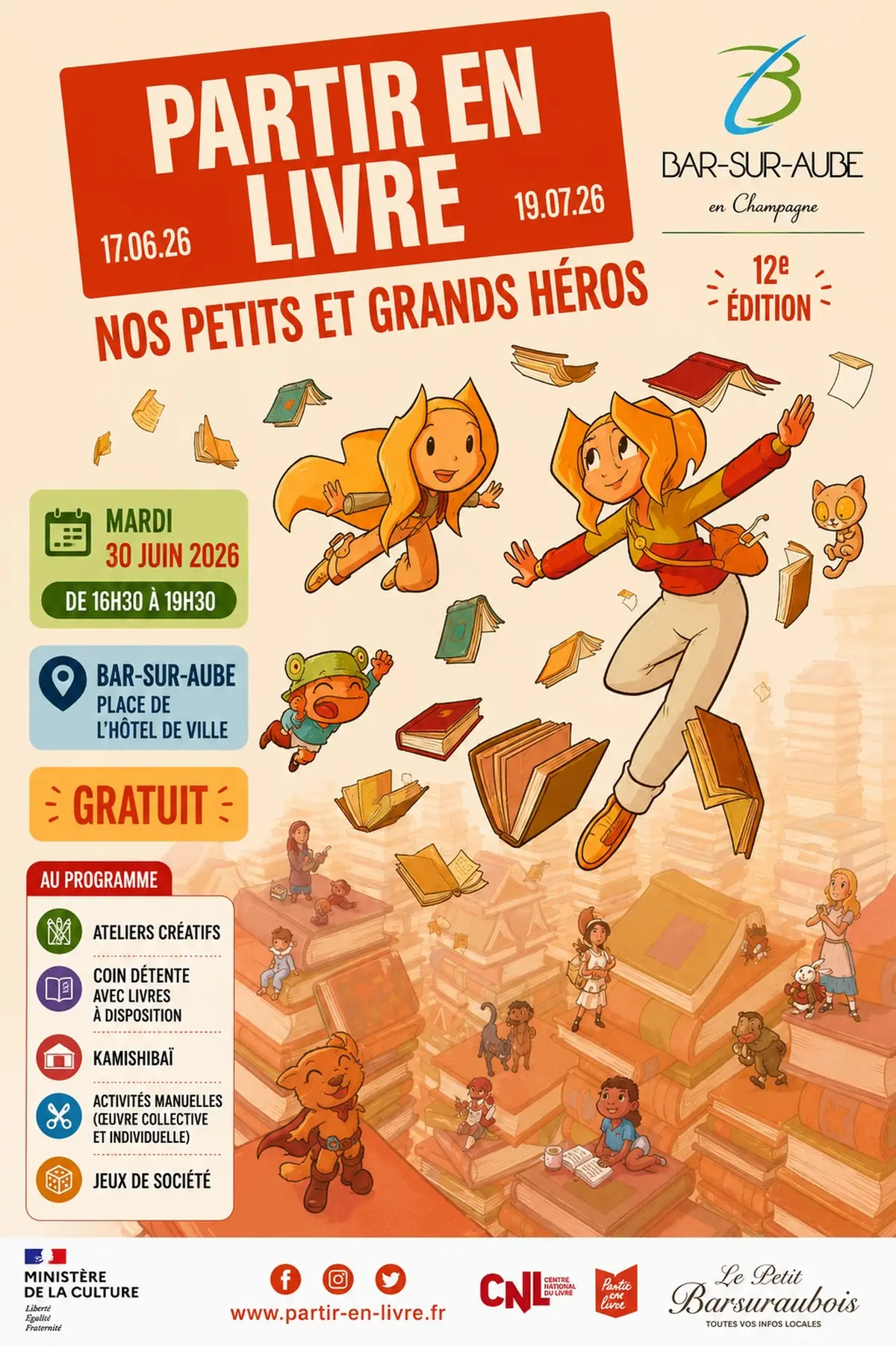 Partir en livre
