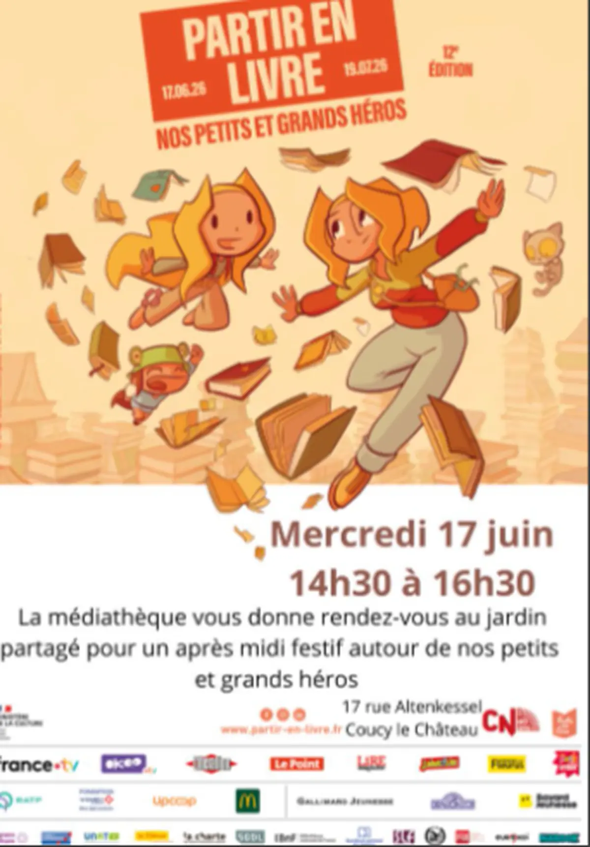 Partir en livre à Coucy