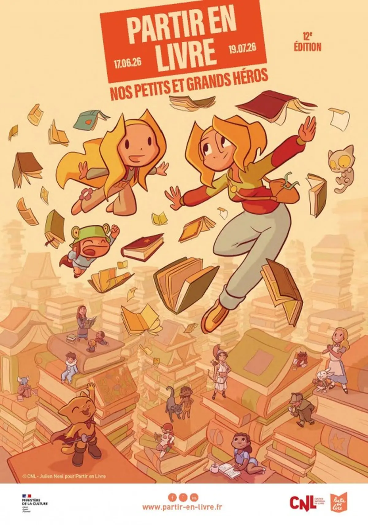 Partir En Livre : Les Petits Et Grands Héros