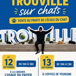 Pascal Denis — Vente et dédicace du livre « Trouville sur chats »