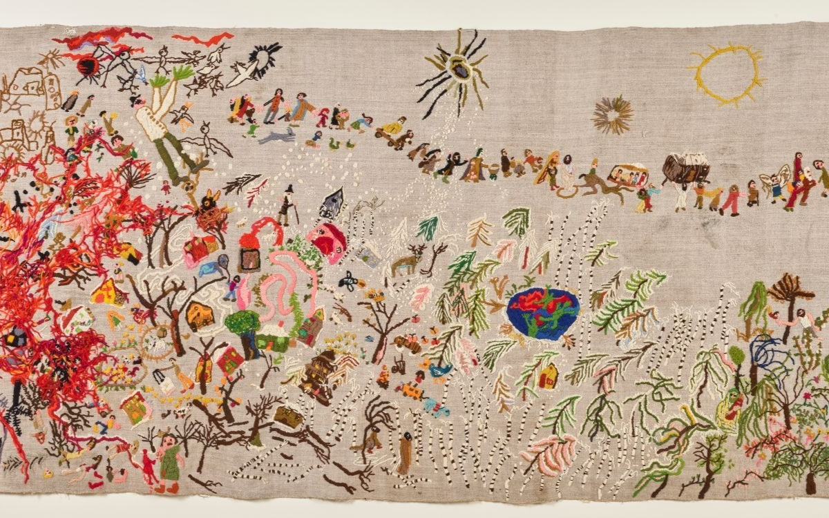 Pascal Monteil, Quand tout ailleurs si bien s'effondre (détail), Arles, 2024, Collection mahJ