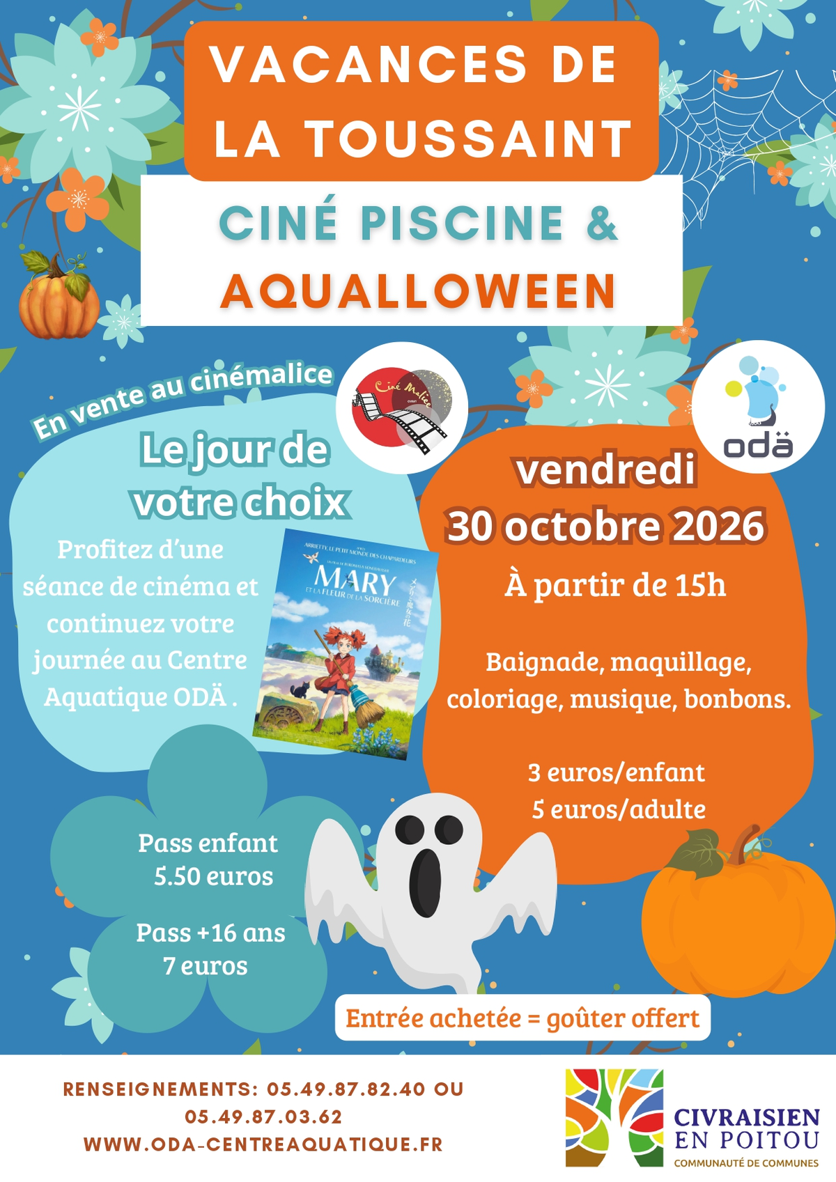Pass Ciné Piscine à Odä