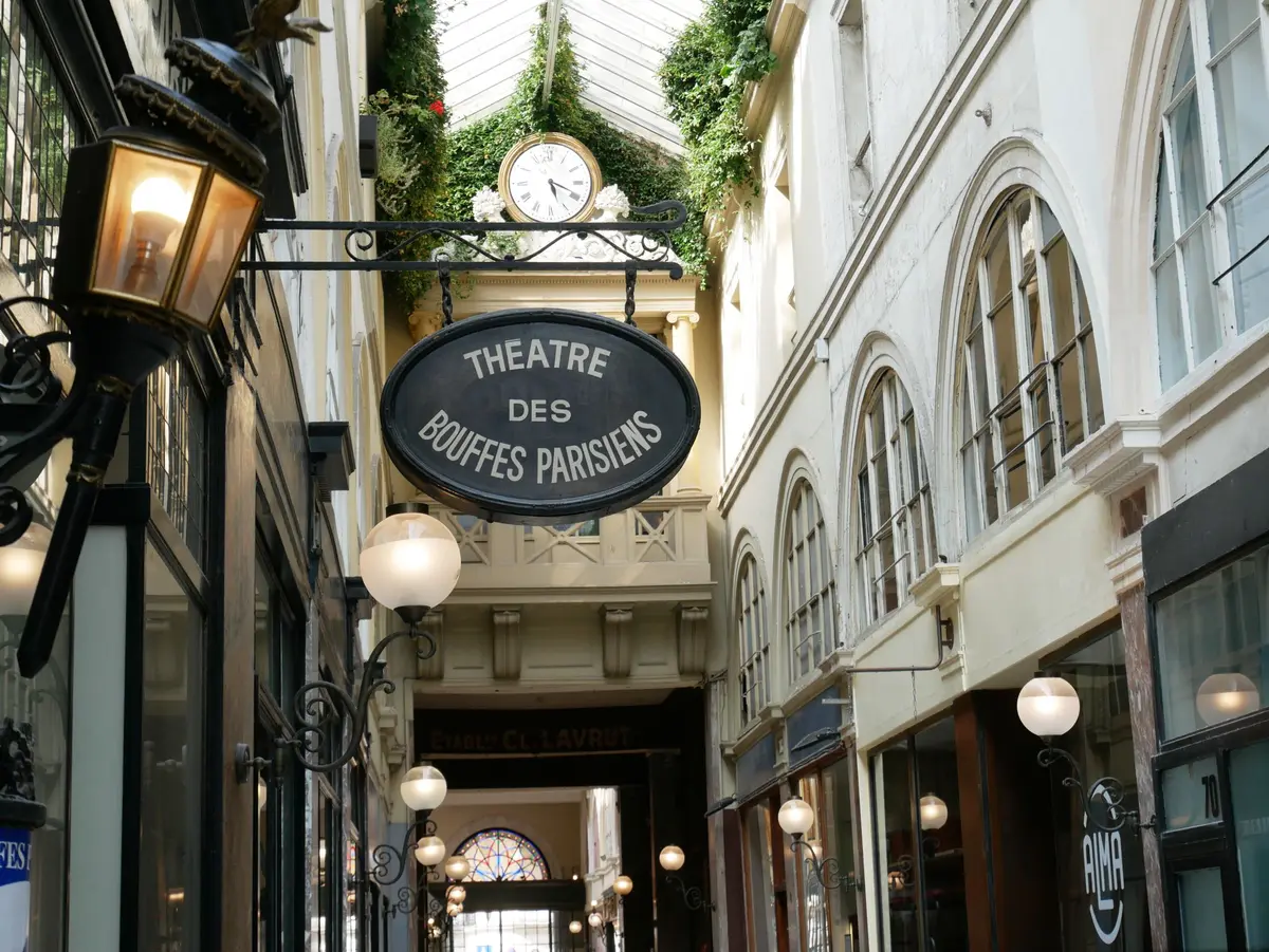 Passage Choiseul à Paris (2eme arrondissement)