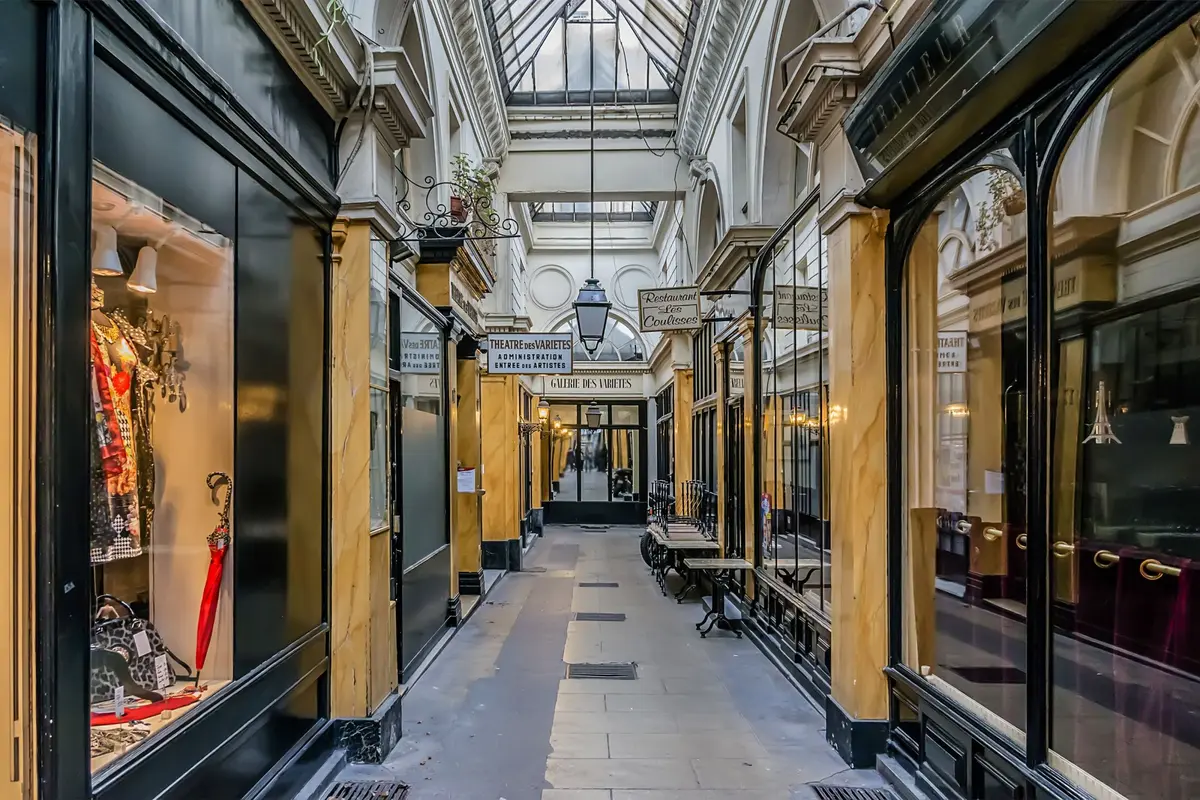 Passage des Panoramas à Paris