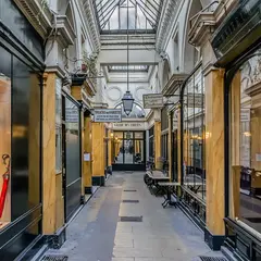Passage des Panoramas à Paris (2eme arrondissement)