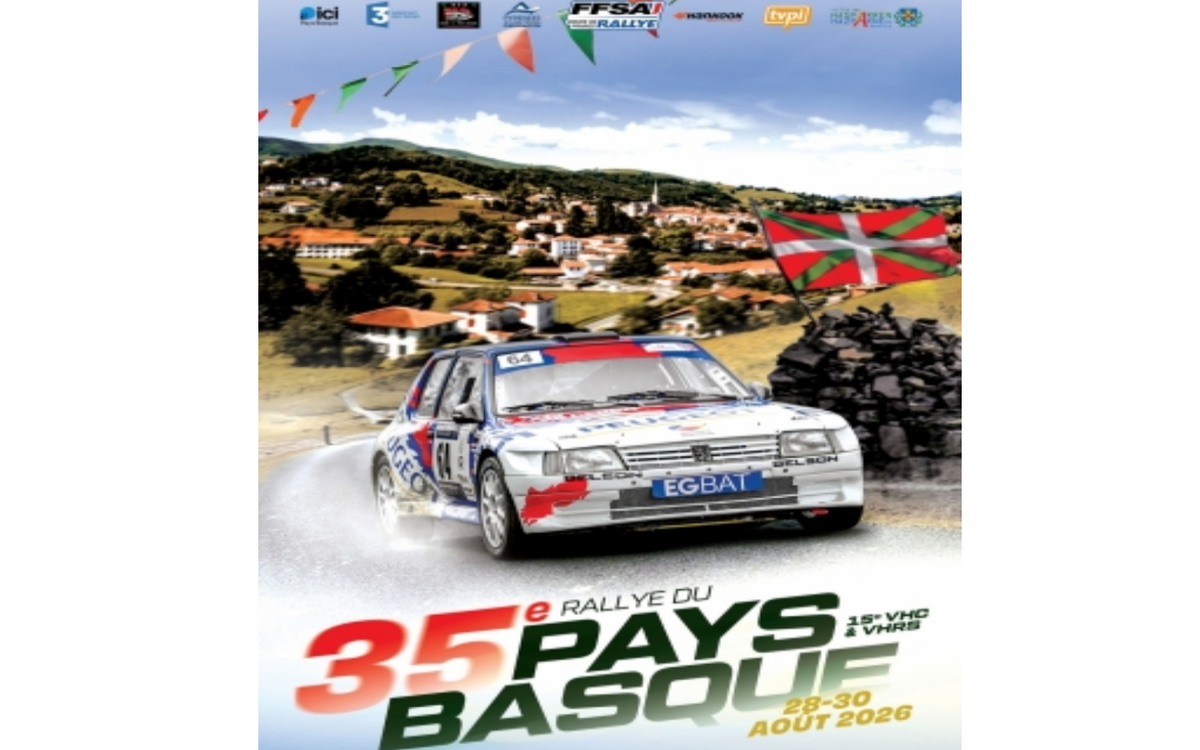 Passage du Rallye du Pays Basque