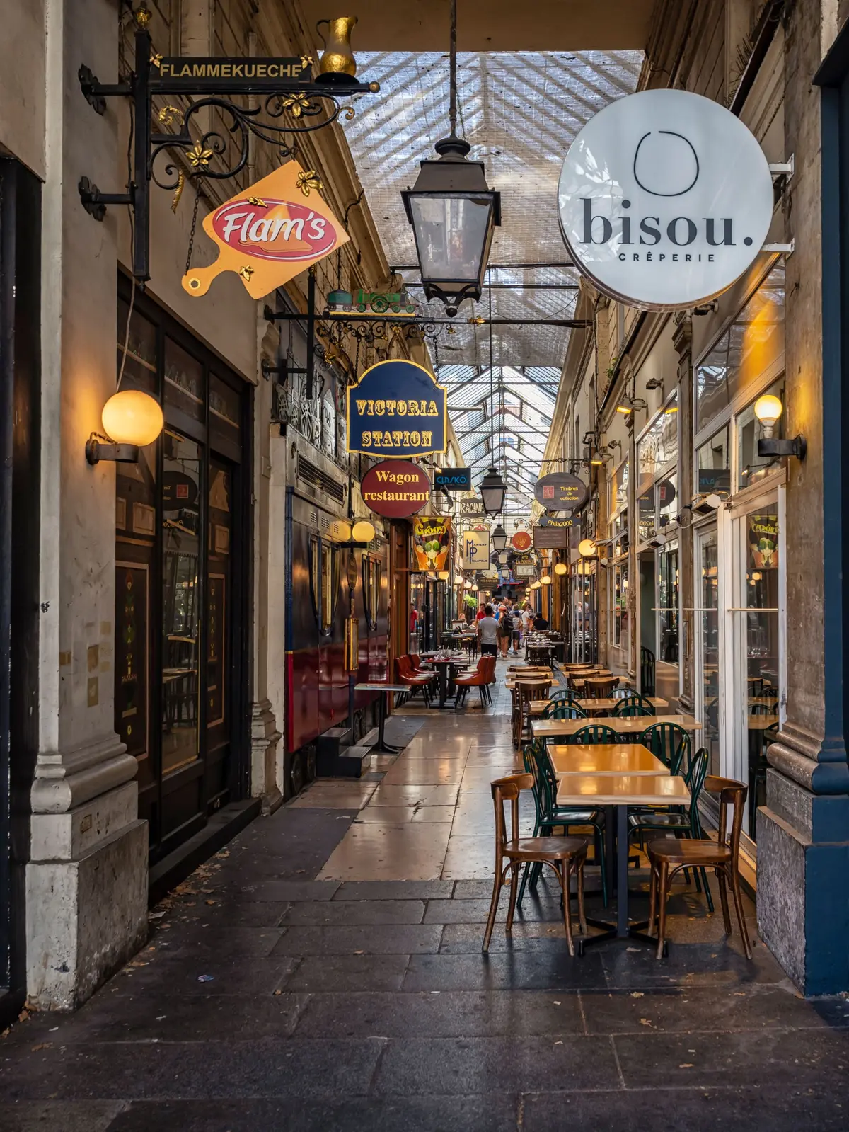 Passage Jouffroy à Paris (9eme arrondissement)