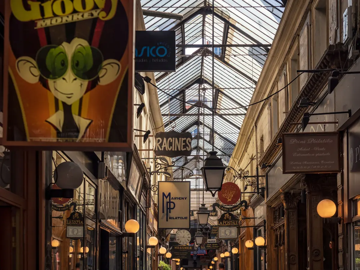 Passage Jouffroy à Paris (9eme arrondissement)