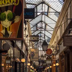 Passage Jouffroy à Paris (9eme arrondissement)