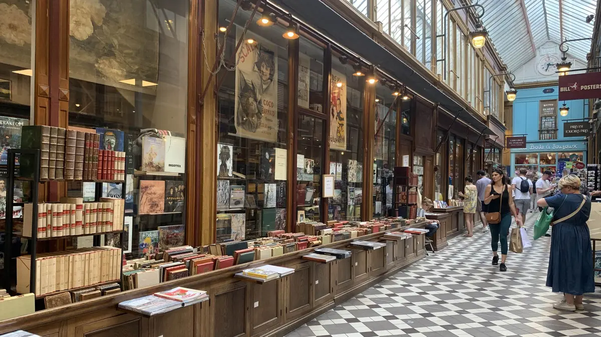 Passage Verdeau à Paris (9eme arrondissement)
