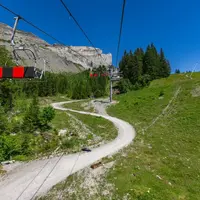 Le télésiège vous emmène sur la Plaine-Joux &copy; Arnaud Lesueur