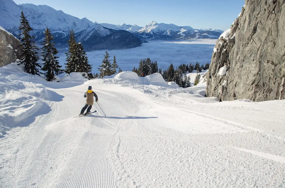 En direct de la station Passy Plaine Joux !