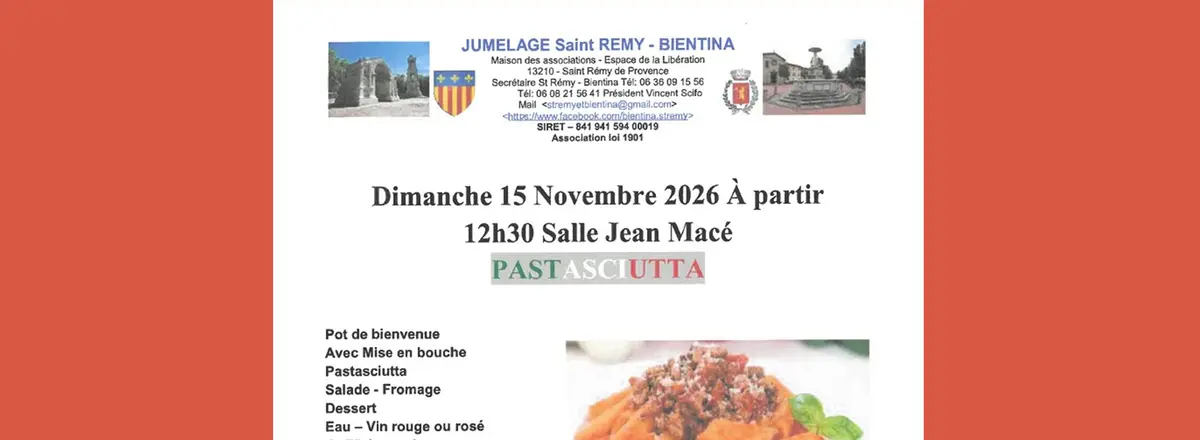 Pastasciutta à Saint-Rémy-de-Provence