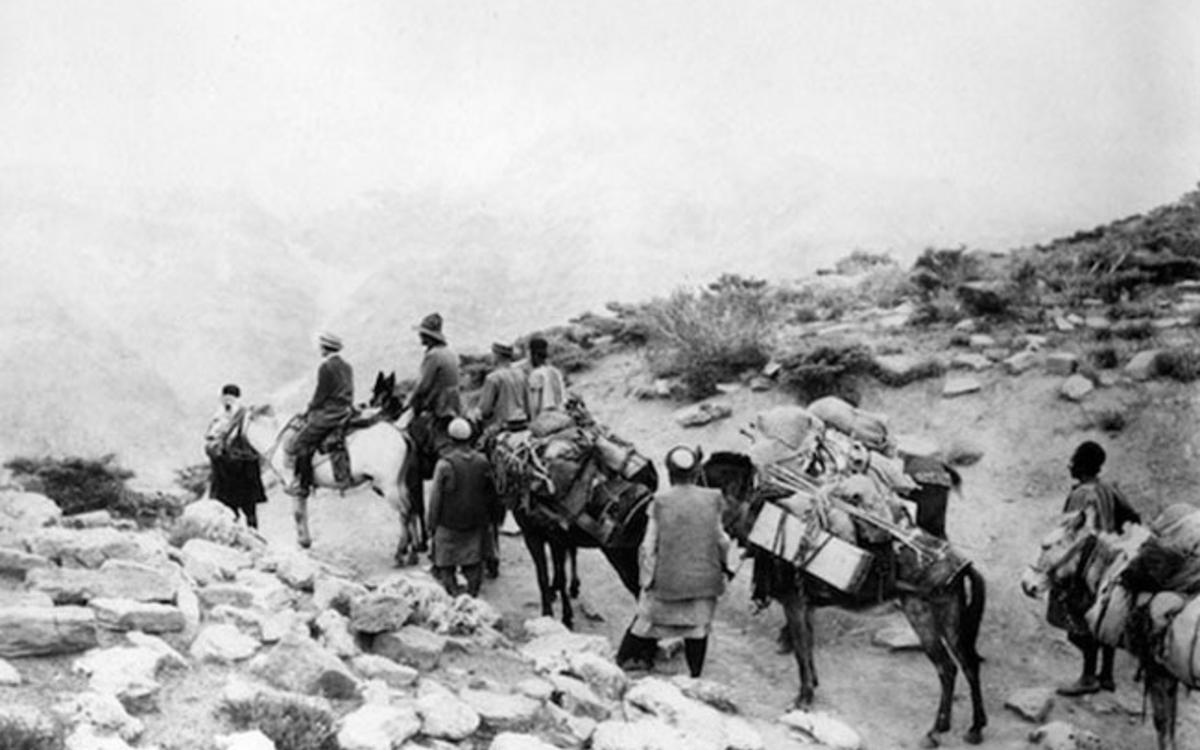 Grass, lutte d'un peuple pour la vie. Film documentaire (60') réalisé par Ernest Schoedsack, Merian Cooper, Marguerite Harrison, Etats-Unis/Iran, 1925.