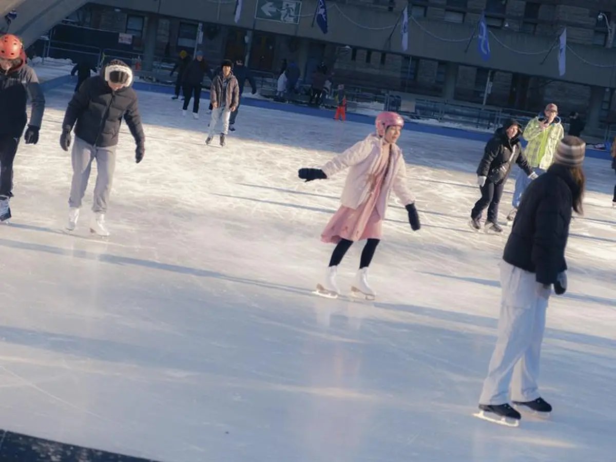 Patinoire de Noël