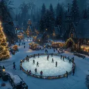 Patinoire de Noël