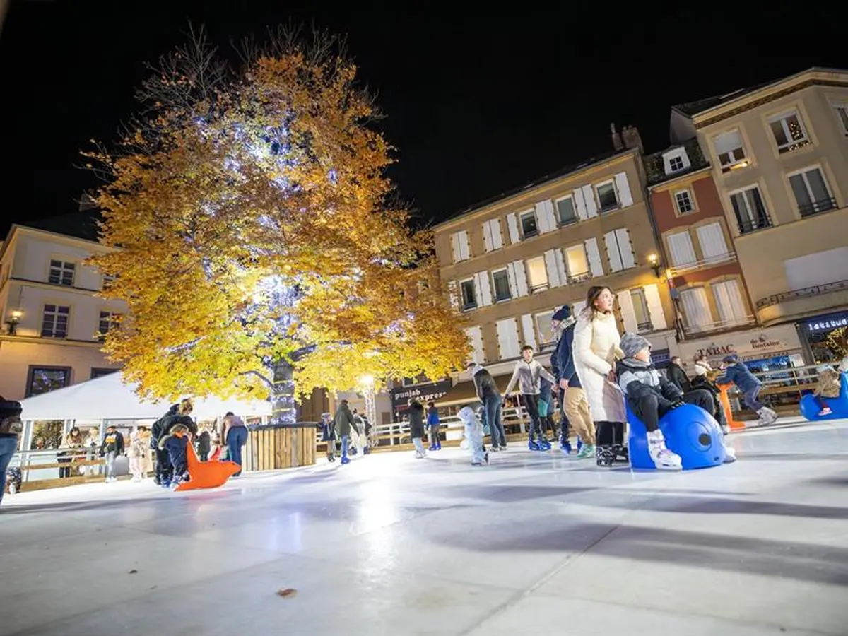 Patinoire de noël