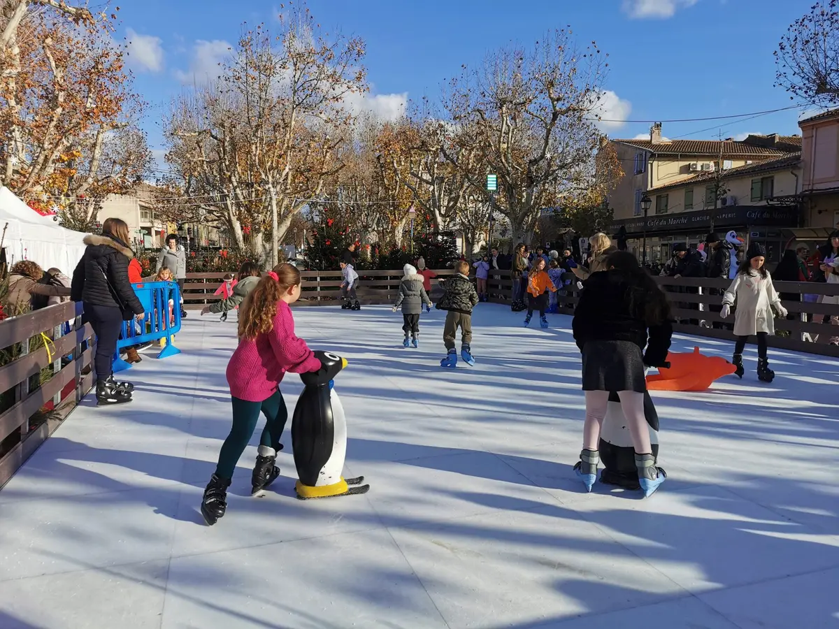 Patinoire de Noël à Auriol